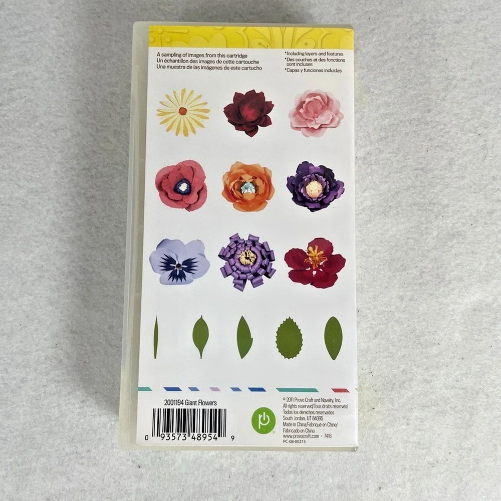 Cricut Cartridge Lot of 5: Neighborhood Flowers Animals Birds LIKELY LINKED